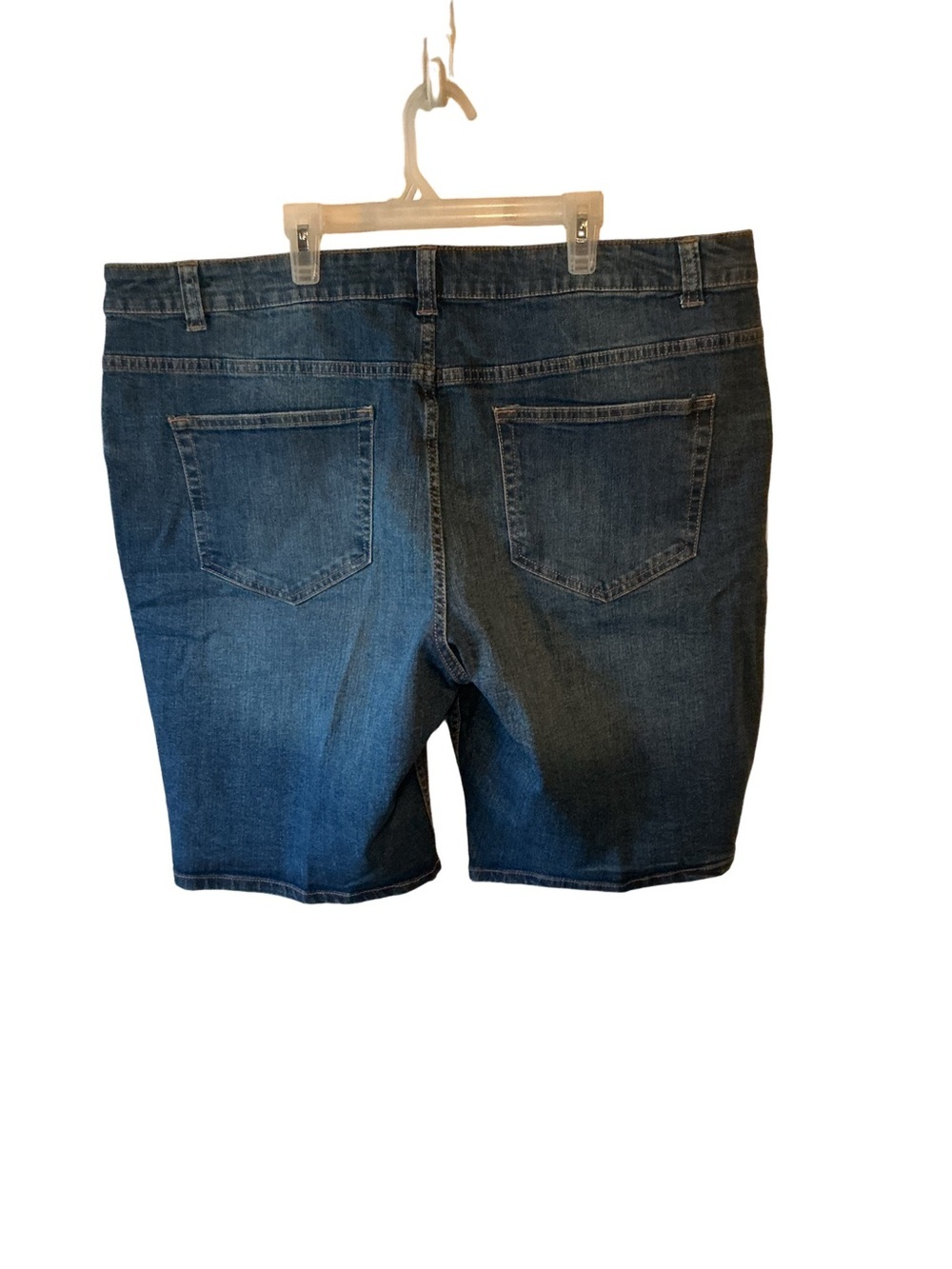 NWOT George Men’s Blue Slim-fit Denim 5-Pocket Jean Shorts - Picture 3 of 6
